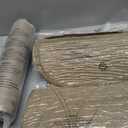 Baibu Kitchen Chair Cushions Set of 6, Dual-Layer Patented Design Memory Foam Dining Chair Pads with Ties and Washable Cover, 6 Pack, 17" x 16" x 2", Beige