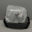 Elite Gourmet 15" x 12" x 4" Electric Skillet, Xtra Deep Dish, Ceralast PFAS Free Ceramic, 1500W Rapid Heat, Tempered Glass Vented Lid, Dishwasher Safe, 12.5 Qt., Black/Gray