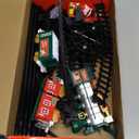 Hanging Christmas Train Set with Light/Smoke/Sound, Train Set Around Under The Christmas Tree, Best Christmas Decoration Indoor Gifts for Families, Ideal for Christmas Tree's diameter under 1.4 inches