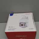 FOSCAM 4K/8MP Security Cameras Wireless Outdoor, 5GHz&2.4GHz WiFi Surveillance Camera with Auto Tracking, 4X Optical Zoom,AI Human/Vehicle Detection,165FT Color Night Vision,2-Way Audio,360 PT,IP66 (White)