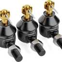 Club Car Ds Tie Rod End, 3PCS Ball Joint Kit Golf Cart Parts On Driver and Passenger Side Fits 1976-2008 Club Car Ds Gas & Electric OEM Part # 7539 7540