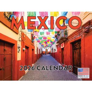 Mexico Calendar 2026 Mexican Monthly Wall Calender 12 Month | American Made In The USA