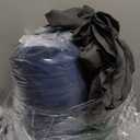 MaiRve Queen Size Plaid Comforter Set Indigo Blue, Classic Checkered 7 Pieces Farmhouse Bedding Set, All Season Lightweight Bed in A Bag with Sheets, Pillowcases & Shams