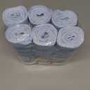 120 Count Self-Cleaning Cat Litter Box Liners Bag, Compatible with MeoWant-SCO1 and MeoWant-SCO2, Thick Heavy Duty Drawstring Replacement Cat Litter Box Liners-18"x 12.6" (Blue)