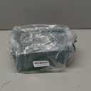 BLUE GINKGO Portable Desk Organizer – Compact 3 Compartment, Half-drawer Storage – Pen Holder, Stationery Desktop Organizer for Office, Makeup, Crafts (Made in Korea, Green)