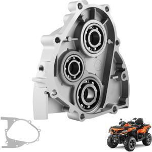 Gearbox Cover With Bearings And Seals Fitted And Gearbox Gasket for 125CC 150CC ATV Go Kart Moped Scooter 4 Wheeler Quad Bikes 4-Stroke GY6 152QMI 157QMJ Engine