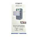 ZGEAR - Universal Camera Battery Charger W/LCD Charge Display
