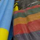 60" Trampoline for Kids (Blue Yellow)