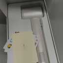 Hair Dryer, Ionic High-Speed Blow Dryer for Fast Drying with Brushless Motor, Portable Professional Hair Dryers with Magnetic Concentrator, Quiet Compact Hairdryer for Women & Men, Travel/Home/Salon (White)