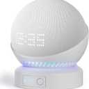 Battery Base for Echo Dot 5th Generation Make Echo Dot 5 Portable Echo Dot 5th and Home Mini Stand Accessories, Not Including The Speaker (White)