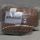 vctops Striped Couch Cover Super Soft Corduroy Sectional Sofa Cover Washable Non Slip Sofa Slipcover Furniture Protector for Kid Dog Pet,1 Piece (Brown,27"x82")