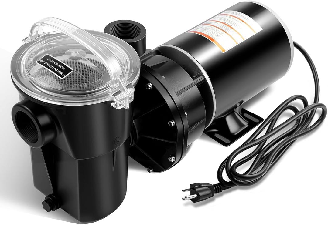 W3SP1580 Pool Pump for Hayward 1HP Single-Speed Above Ground Pools Pump, 115V