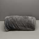 Bedsure Sherpa Fleece Blankets Queen Size for Bed - Thick and Warm, Soft Fuzzy Plush Queen Blanket for Winter, Grey, 90x90 Inches (Queen (90" x 90"), 01 - Grey)