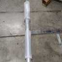 Service First Silver 20FT Telescoping Flagpole Kit for Outside House In Ground - Anti Tangle Swivel Ring Design - 100MPH Wind Tested