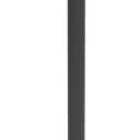 Black Toilet Paper Holder Stand, Matte Black Toilet Paper Holder Free Standing, Post Pivoting Design & Stable Weighted Base SUS304 Stainless Steel for Bathroom(Mega Roll) (22"H - No Storage)