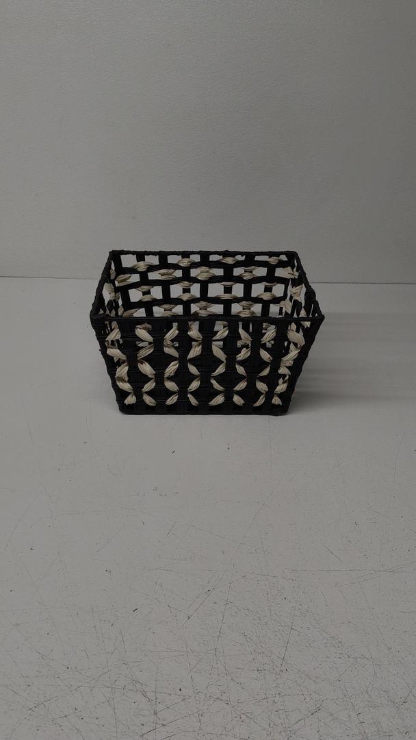 Storage Basket Clothes Organizer Bin Grey and Storage Container Handles for Bedroom Nursery Playroom Office Lightweight and Versatile