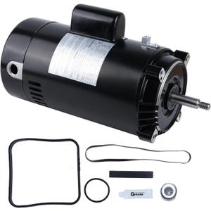 FEIDKS UST1202 Pool Pump Motor 2 HP w/PS-201 Seal 115/208-230V Fit For Hayward Super/Super II/Max-Flow pumps/Jacuzzi Magnum pumps and more, for 56J Frame