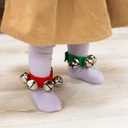 PATIKIL 2pcs Wrist Bells, Jingle Bells Ankle Bells Hand Bells Wrist Bells Bracelet Percussion Instruments Musical Rhythm Band with 5 Silvery Bells for Party Christmas, Blue