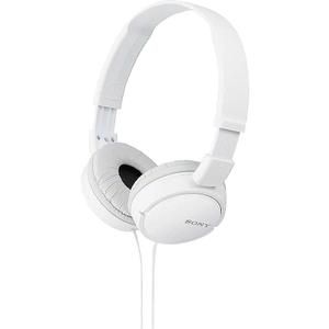 Sony ZX Series Wired On-Ear Headphones, White MDR-ZX110