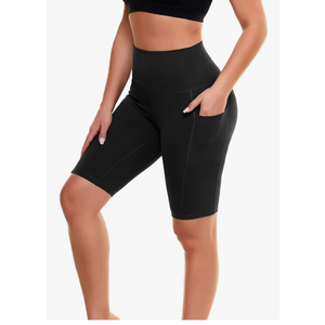 GAYHAY Biker Shorts for Women with Pockets - 8"/5"/3" Booty High Waisted Black Spandex Volleyball Short for Workout Yoga 3XL Black GAYHAY Biker Shorts for Women with Pockets - 8"/5"/3" Booty High Waisted Black Spandex Volleyball Short for Workout Yoga 3XL Black