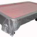 East Eagle Billiard/Pool Table Dust PVC Cover - Fits 7,8,9 ft. Table (Transparent)
