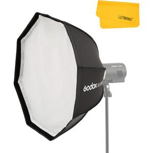 Godox AD-S60S Softbox, Portable Godox Mount Softbox, 60cm/23.6inch Soft Box with Grid for AD400 Pro AD300 Pro Strobe Flash and ML60 ML60Bi ML60II Bi LED Light