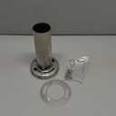 4" Round Tip Silencer Exhaust Muffler for 4 inch Tip Removable Exhaust Silencer