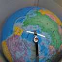 12" Illuminated World Globe for Children & Adults, Globe Lamp with World Map for Kids, Stable Heavy Metal Base, Interactive STEM Learning Gift & Night Light