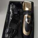 Highdas Dog Clippers for Grooming Rechargeable, Electric Dog Grooming Kit Clippers Low Noise, Cordless Quiet Dog Shaver, Pet Hair Trimmer Set for Dogs, Cats, Pets (Gold)