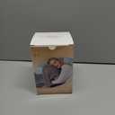 Sunany Travel Pillow, Inflatable Neck Pillow Used for Airplanes/Cars/Buses/Trains/Office Napping with Eye Mask/Earplugs (Gray) (Medium, Grey)