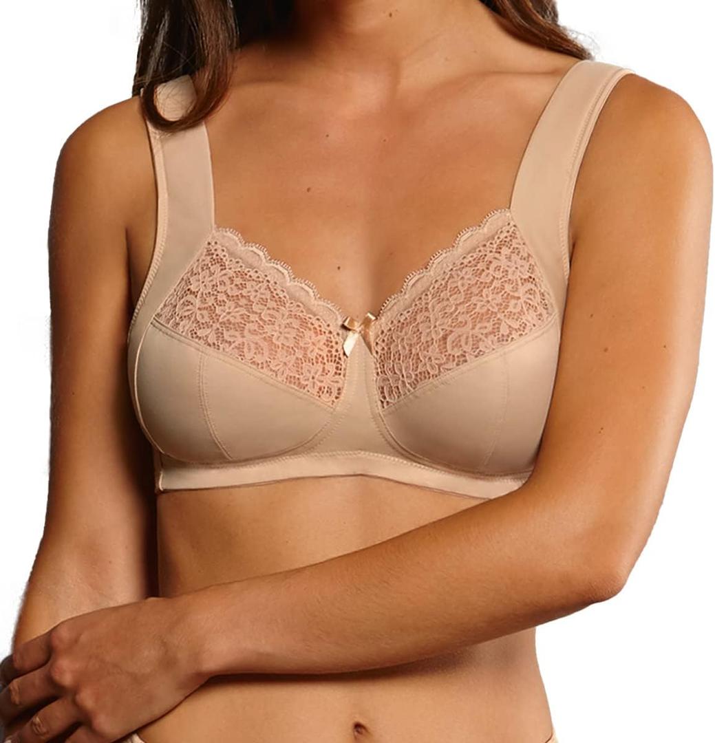 Anita Comfort Womens Havanna Wirefree Support Bra, 46F, Desert