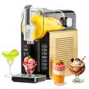 LIFECREEK 88oz Slushie Machine, No-Ice Frozen Drink Maker, Gold