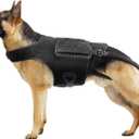Dog Back Brace for IVDD, Arthritis, Slipped and Herniated Discs Provides Back Support and Pain Relief, Stabilizes Spine for Surgical Recovery and Mobility, Dogs Back Disease Prevention(Black,XL)