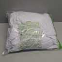 Smiry Spandex Tablecloth, Elastic Fitted Stretch Tablecloth for 8FT Rectangle Tables, Waterproof Washable Table Cover Skirt for Outdoor, Wedding, Banquet & Parties (White, 96Lx30Wx30H Inch)