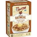 Bob's Red Mill Brown Sugar & Maple Oatmeal Packets, 8 packets (Pack of 1) - Non GMO, Gluten Free, Whole Grain, Kosher