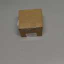 4PCS Glass Picture Frame Ornament, 2x3 Inch Brass Hanging Photo Frame Mini Vintage Double Glass Frame for Christmas Tree Home Wall(Gold)