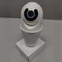 Energizer Smart 2K Light Bulb Security Camera, 1000 Lumens LED Light, 5GHz & 2.4GHz Wi-Fi Outdoor Socket Camera, Auto Tracking, Pan and Tilt, Night Vision, 2-Way Audio, Works with Google Home & Alexa (White)