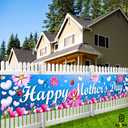 Mothers Day Banner for Mothers Day Decorations - XtraLarge120x20 Inch | Happy Mother's Day Party Decorations | Mothers Day Yard Signs, Mother's Day Outdoor Decor