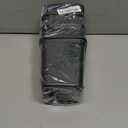 Bed Furniture Riser 4 inches, Versatile Bed and Furniture Riser - Heavy Duty, Stackable, Supports 550 lbs Each Riser - Set of 4, Black (Black-Set of 4, 4 Inch)