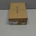 Elisabet Tang Womens Square Toe Heeled Sandals,4.3 inch Square Toe Thong Strappy Ankle Strap Stiletto Heel Sandals Wedding Dress Party Shoes Orange Size 7