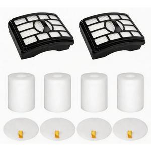 2 + 4 Pack Vacuum Filters Replacement Compatible for Shark Rotator Pro Lift-Away NV500, NV501, NV502, NV503, NV505, NV510, NV520, NV552, UV560, NV642, ZU780, ZU782, ZU785, Part Xff500 Xhf500