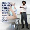 Dr. Scholls Energizing Comfort Mens Everyday Insoles with Massaging Gel - Clinically Proven, All-Day Energy and Comfort Inserts with Patented Triple Gel Design - Shock Absorbing, Arch Support (1 Pair)