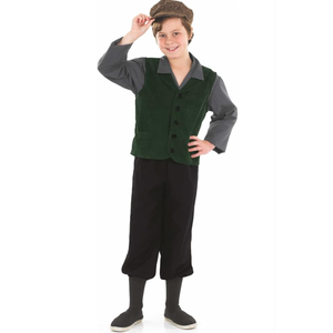 fun shack Colonial Costume Boys, Boys Colonial Costume, Kids Victorian Costume, Victorian Boy Costume, Boy Pioneer Costume, L