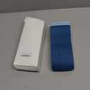 Hatha Yoga Large Resistance Band,14.5" x3.15",Fabric Exercise Loop Bands with Instruction Guide and Carry Bag, Set of 3. (Blue)