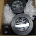 2025 MuliVid Christmas Projector Lights Outdoor, Double Head Snowfall LED Lights Waterproof, Outdoor Christmas Snowflake Projector Light for Xmas Holiday Party, Patio, Garden Decoration