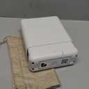 BonBagel Bagel Cutter Slicer  Precision Bagel Slicer with Auto-Center Holder  Compact 7-Inch Space-Saving Design for Even Cutting Large and Small Bread at Home or Caf Kitchen-White