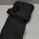 Amazon Basics Lightweight Super Soft Easy Care Microfiber 3 Piece Bedsheet Set with 14-Inch Deep Pockets, Twin XL, Black, Solid