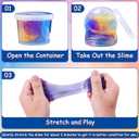 Galaxy Slime 24pack, Party Favors, DIY Stress Relief Putty Toy, Birthday Halloween Christmas Stocking Stuffers, Classroom Reward for Girls and Boys