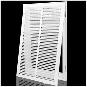 Return Air Filter Grille 14x24,Air Return Vent Cover Grill for 14"W x 24"H Duct Opening,Steel HVAC Vent Covers for Wall and Ceiling, Holds 1" Thick AC Filter