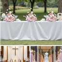 2pcs 19inch Pink Free Standing Flowers Ball Bouquet Artificial Rose Arrangements Balls for Wedding Centerpieces Tables Chair Aisle Runner Flowers Decoration